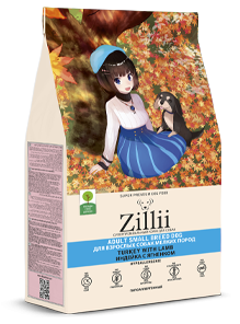 Корм ZILLII Для взрослых собак мелких пород