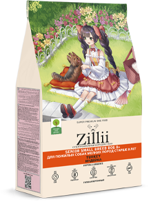 Корм ZILLII ZILLII SENIOR SMALL BREED DOG 8+ ДЛЯ ПОЖИЛЫХ СОБАК МЕЛКИХ ПОРОД – ПОЛНОЦЕННОЕ ПИТАНИЕ ДЛЯ АКТИВНОГО И ЗДОРОВОГО ДОЛГОЛЕТИЯ!