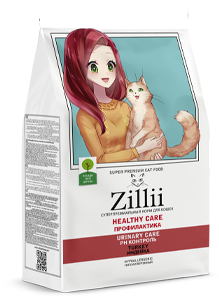 Корм ZILLII ZILLII HEALTHY CARE URINARY CARE — НАДЁЖНАЯ ЗАЩИТА МОЧЕПОЛОВОЙ СИСТЕМЫ ВАШЕЙ КОШКИ!