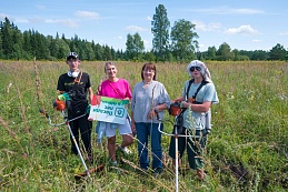  Агроуход «Посади лес» в поселке Памяти 13 борцов в Красноярском крае